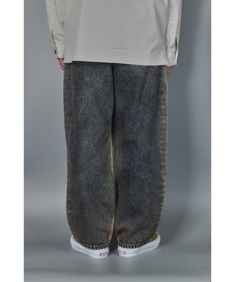 219 Baggy Jean (Indigo Rigid）