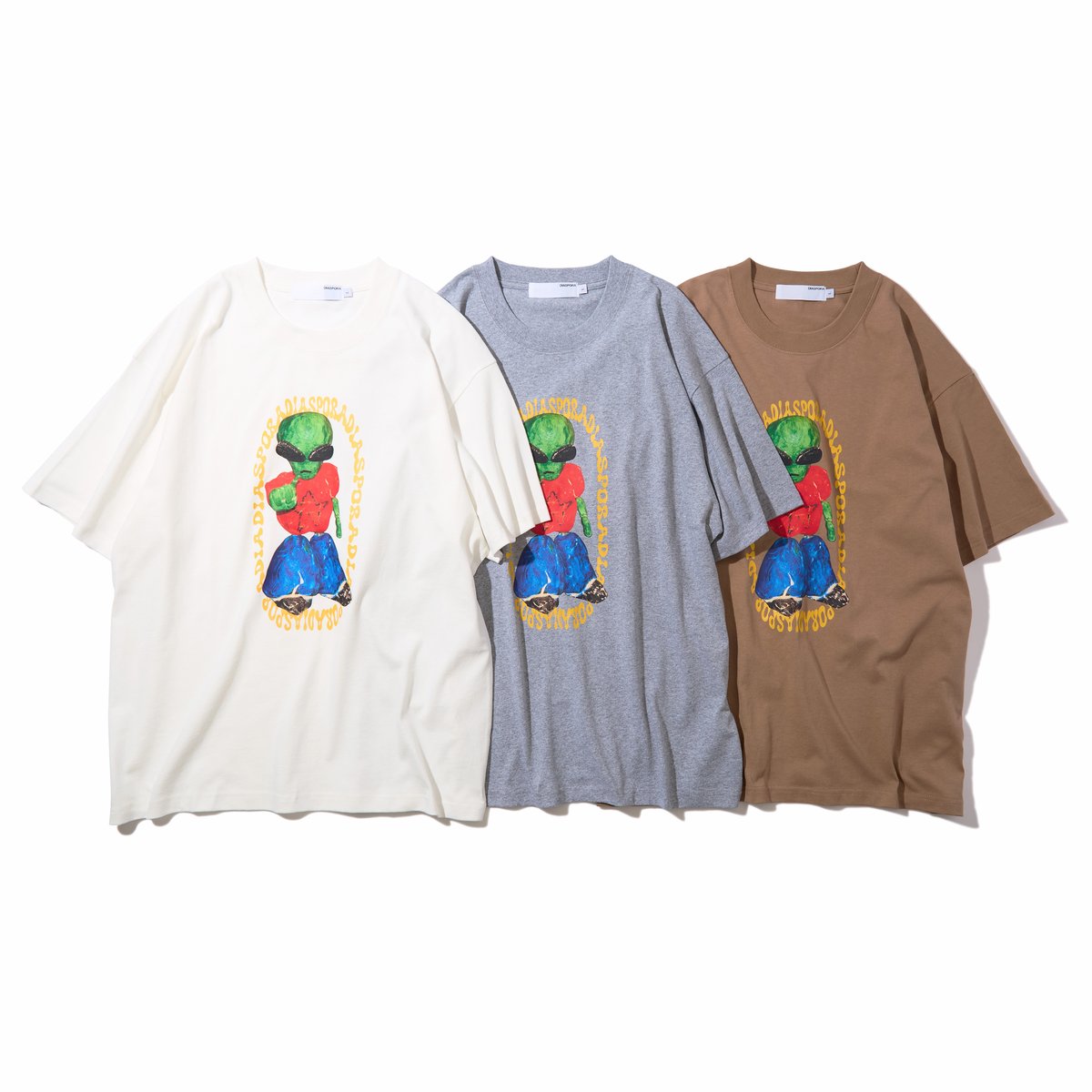 liuueyt様リクエスト商品 Aliens Tee (Latte) | PURRBS Online Store