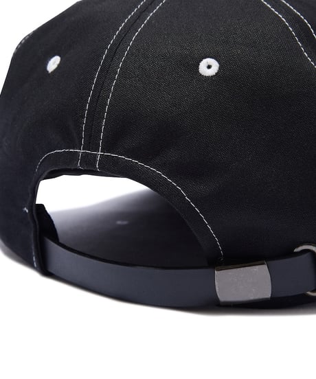 Script Low Ball Cap (Black)