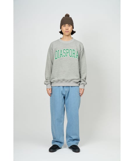 College Logo Crewneck Sweatshirt (Navy)
