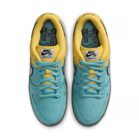 【NIKE】Nike SB Dunk Low Pro "Muni Lightening Denim Turquoise”