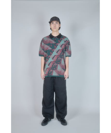 Brushed Terrain Knit Polo (Sand)