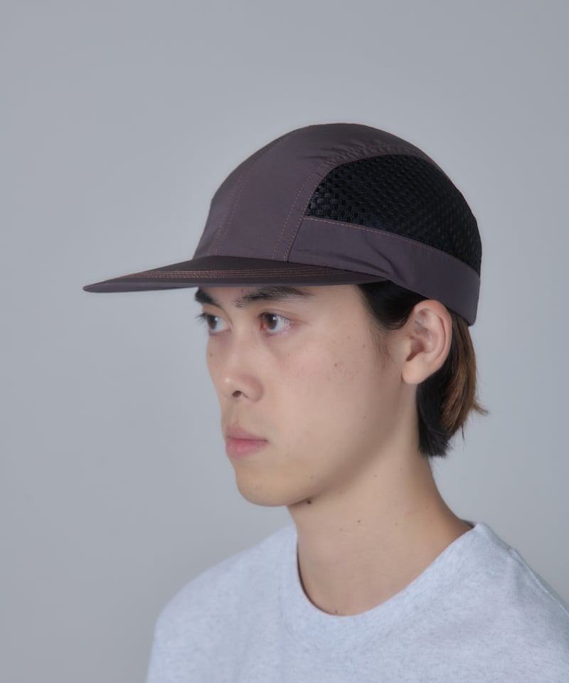 Diaspora ロングビル キャップ Diaspora skateboards /Side Mesh Longbill Cap (Black) – Re'verth