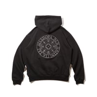 Embroidered Magic Circle Hooded Sweatshirt (Black)