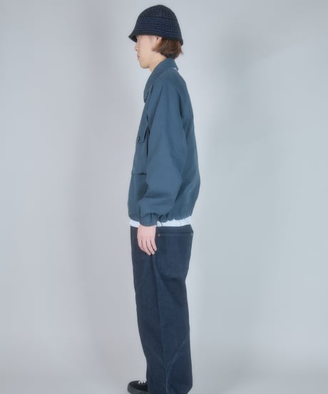 Utility Harrington Jacket (Olive & Plaid)