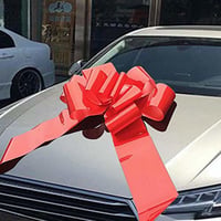 ミツクラ ビッグリボン30　大型リボン　赤　30インチ　納車　中古車　新車　納車式　プレゼント　リボン　新築　引き渡し インスタ映え