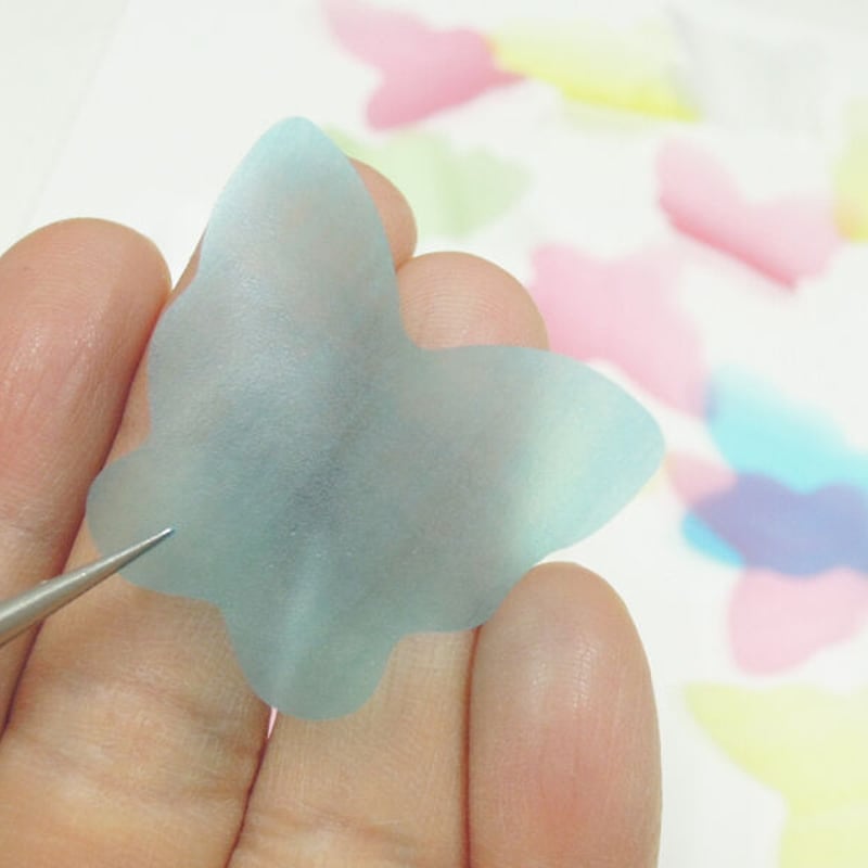 ミツクラの紙吹雪 野外用 溶ける紙吹雪 業務用 蝶 カラフル 1kg 約