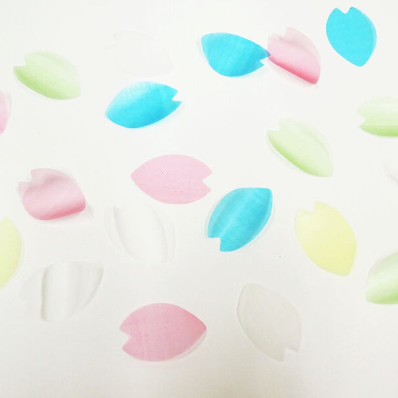 ミツクラの紙吹雪 野外用 溶ける紙吹雪 業務用 桜花びら カラフル 1kg