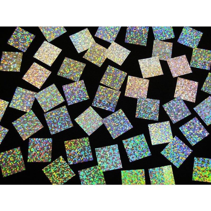 ミツクラの紙吹雪 業務用 虹色 レインボー 1kg 約70000枚 素材PET製