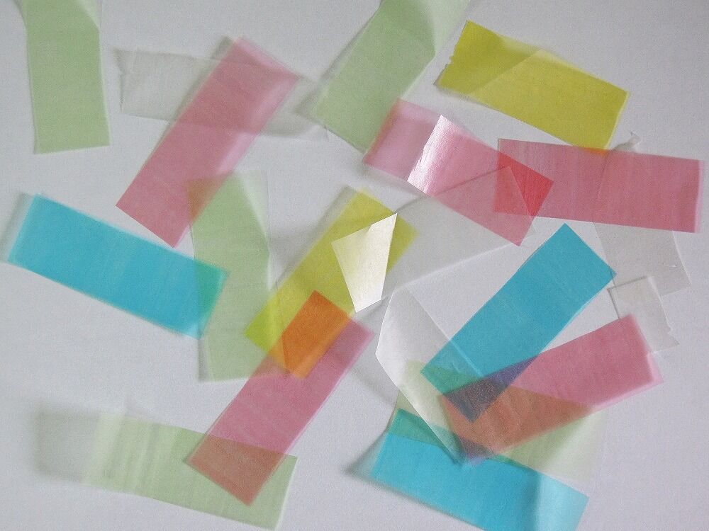 ミツクラの紙吹雪 野外用 溶ける紙吹雪 業務用 カラフル 2cm×5cm 素材