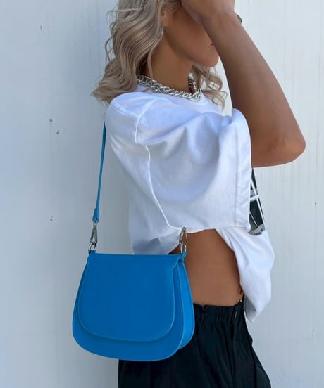 2way round bag 「vivid」#5528