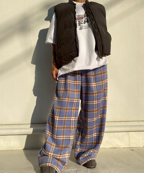 wide tuck pt「colorful check」#25810510