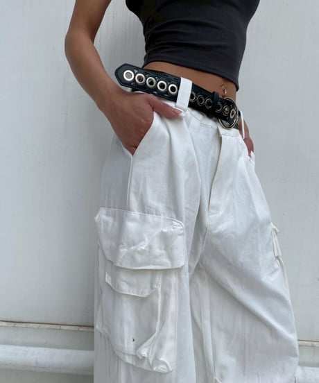 2way cargo pt「double pocket」ベルト付 #25193