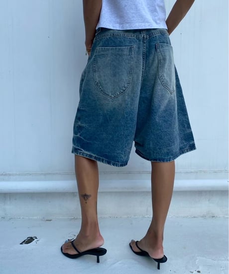 denim half pt「wrinkles」#68823163