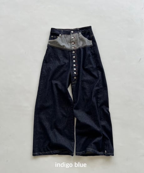 wide denim pt「design waist」#2635364