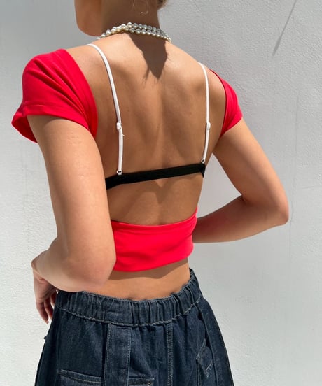 open back top 「show it」#27850