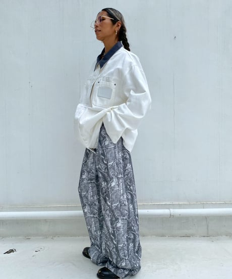 coverall jacket「contrast collar」#80112