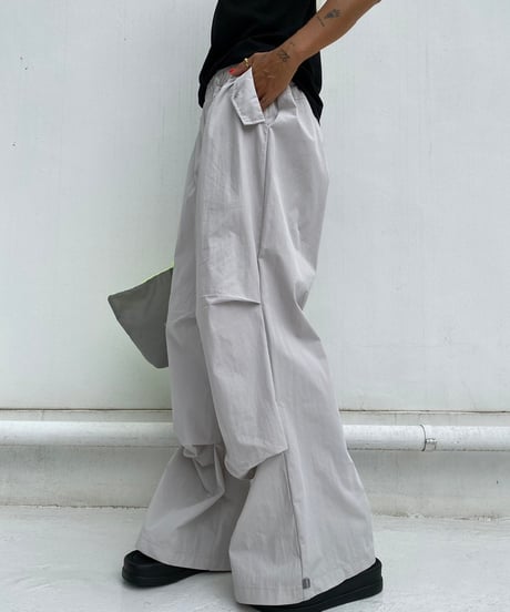 knee tack jogger pt「W stripe」#013