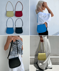 2way round bag 「vivid」#5528