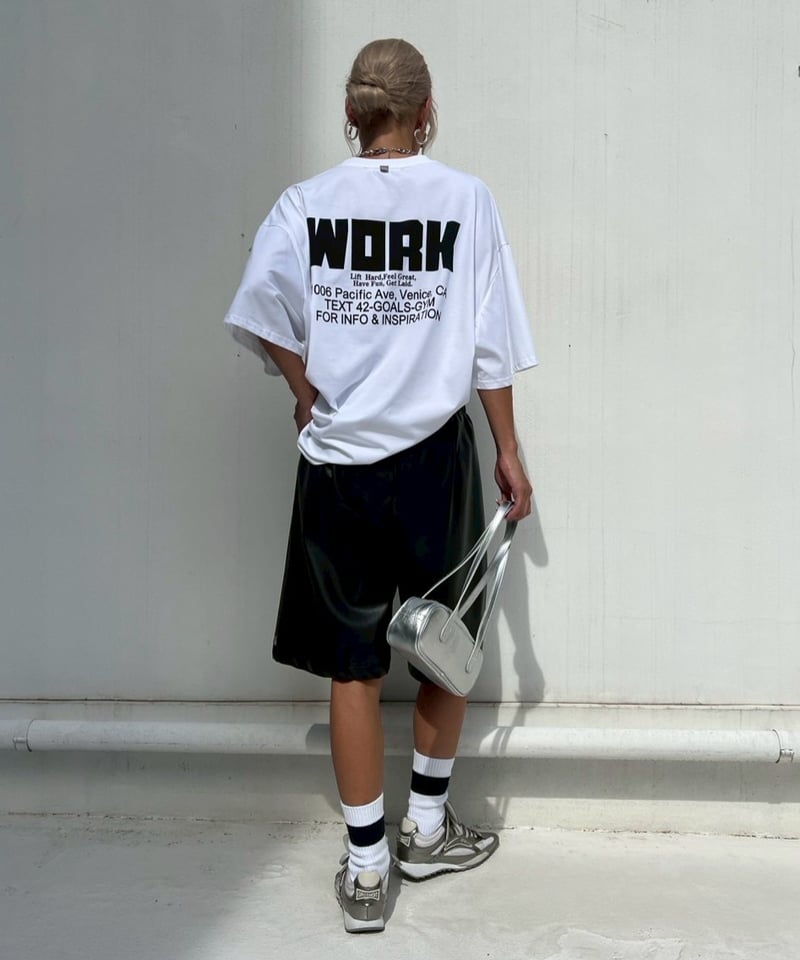 oversized T 「WORK」 #61232 | tablethotel-sūdo