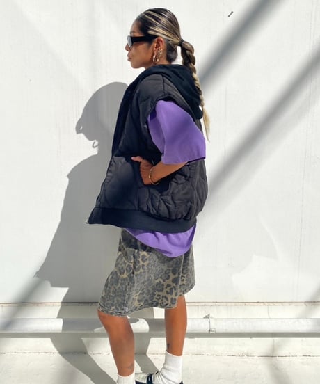 hoodie quilt gilet「FKG」#9757