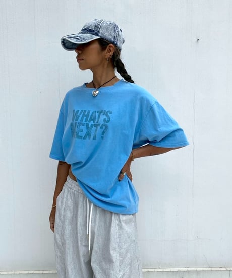 pigment tee「WHAT'S」#2610665