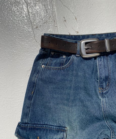 cargo denim「envelope」#91037（ベルト付き）