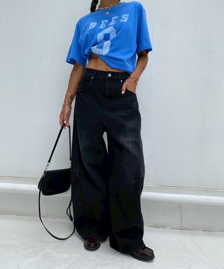 denim pt「balloon barrel」#25046