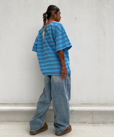 wide border T「w collar」#618