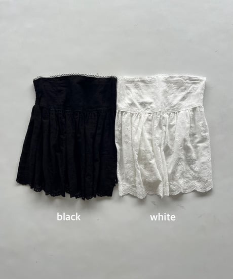 shirring flare top「lace」#205264