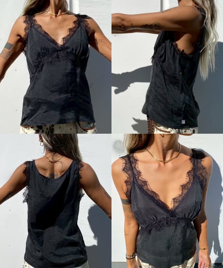 lace camisole「satin」#8816