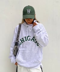 wide hoodie「CHICAGO」#75019