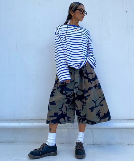 half pt「camo belt」#011511