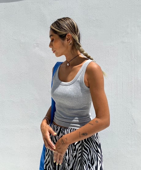 square neck tank #6073
