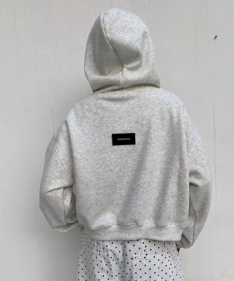 cropped hoodie「basic mood」#3935512（裏起毛）