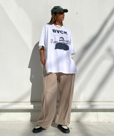 big print t「BACK」#8163