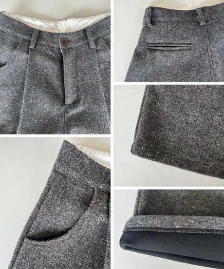 half pt「color tweed」#995759
