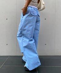 knee tack jogger pt「W stripe」#013