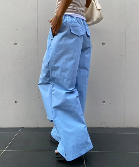 knee tack jogger pt「W stripe」#013