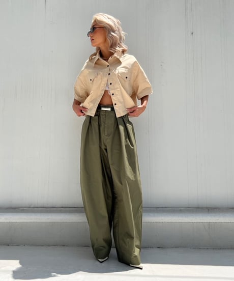 wide tapered pt「curve」#8719