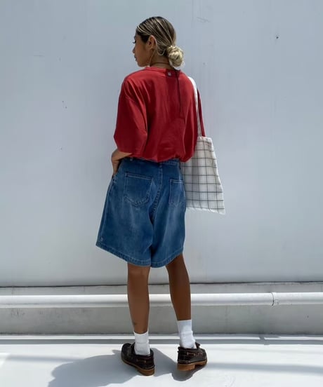 denim half pt「tack」#8580