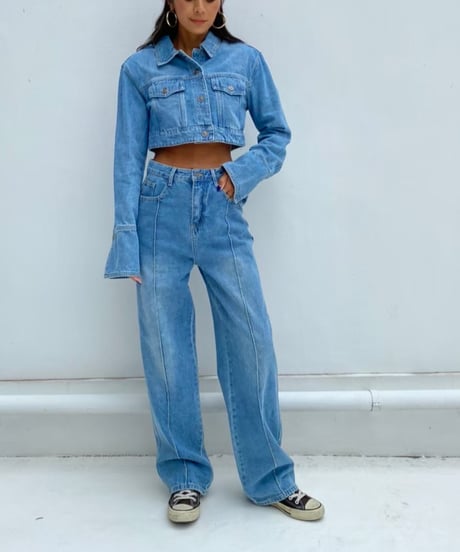 denim set up「spring」#8801