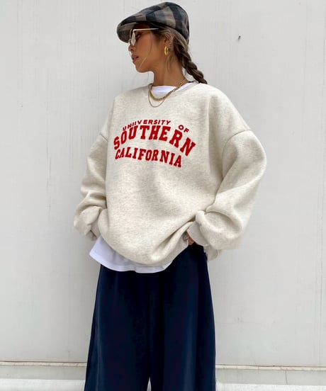 oversized sw「southern」#26350510（裏起毛）