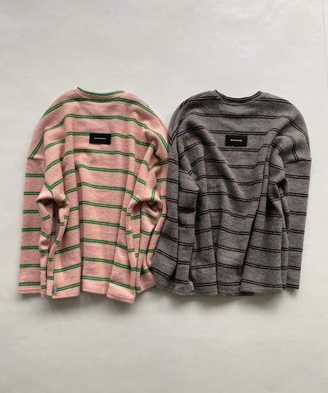 oversized knit「soft borders」#61798510