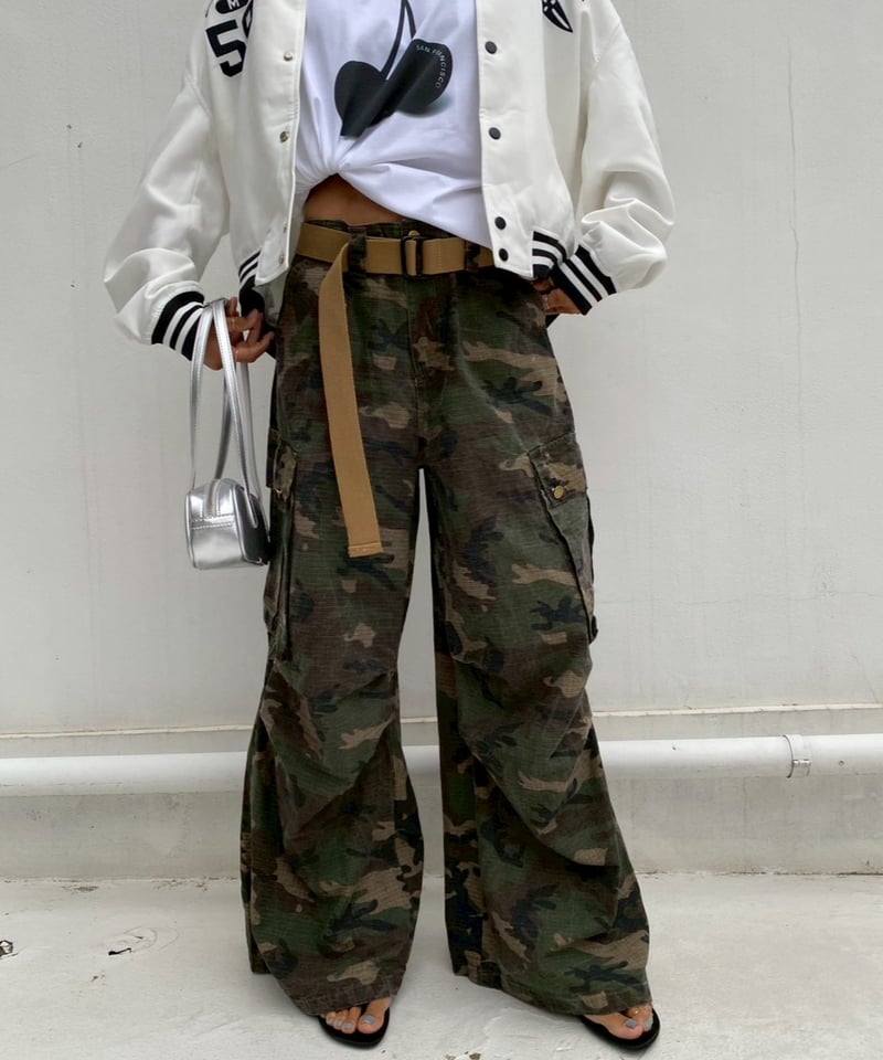 wide cargo pt「camo」#2637164 | tablethotel-sūdo