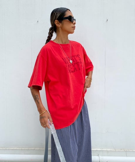 pigment tee「WHAT'S」#2610665