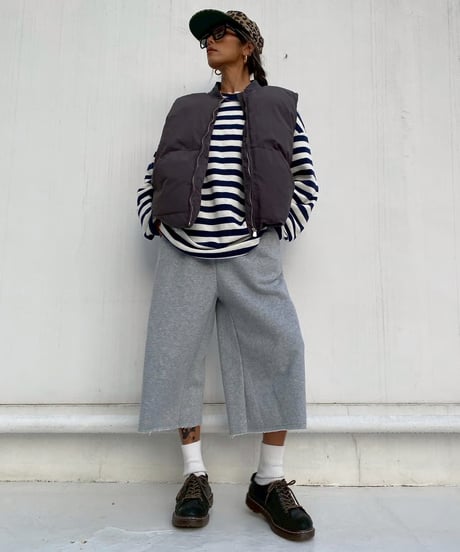 half sw pt「long shorts」#3048510(裏起毛／ベルト付き)