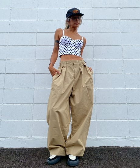 wide tapered pt「curve」#8719