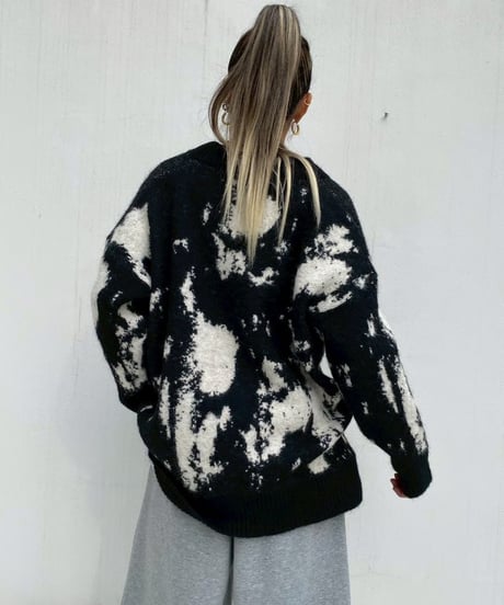 color knit「V neck」#58800510
