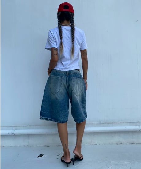 denim half pt「wrinkles」#68823163
